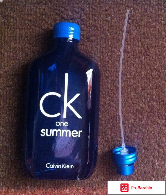 Туалетная вода Calvin Klein One Summer унисекс отрицательные отзывы