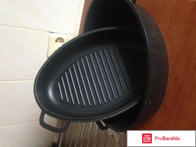 Гусятница Биол с крышкой сковородкой-гриль отрицательные отзывы