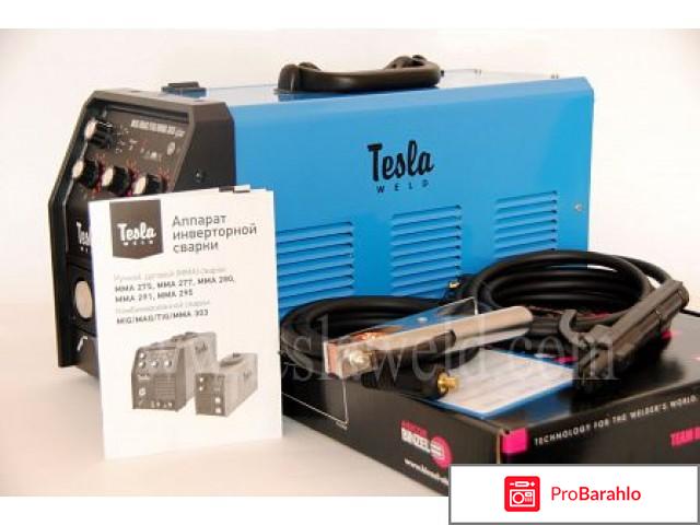 Сварочный аппарат Tesla MIG/MAG/TIG/MMA 303 обман