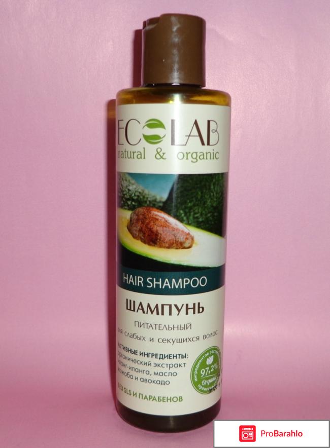 Шампунь Ecolab Питательный для слабых и секущихся волоc 