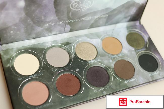 Zoeva Smoky Palette отрицательные отзывы
