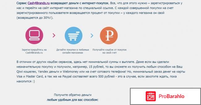 Cash4brands.ru отрицательные отзывы