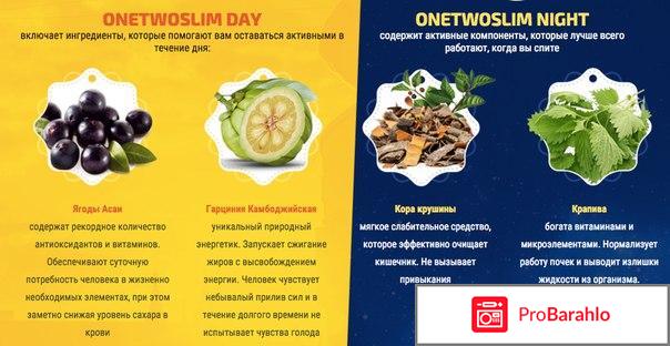 Onetwoslim day night отрицательные отзывы