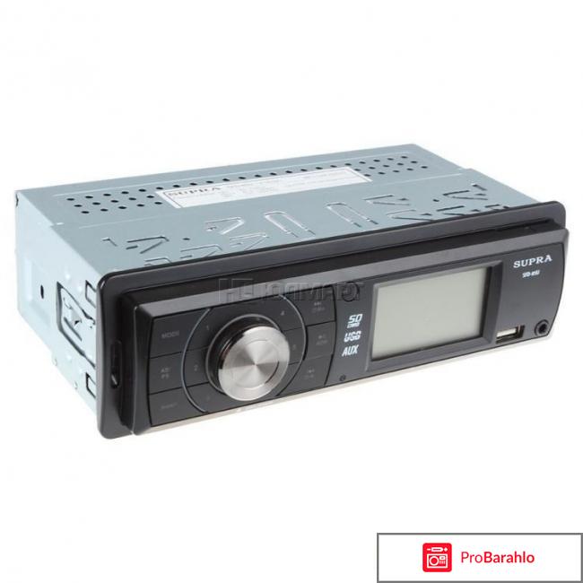 Supra SFD-85U, Black автомагнитола MP3 