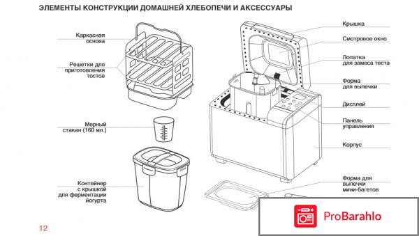 Хлебопечки oursson отрицательные отзывы