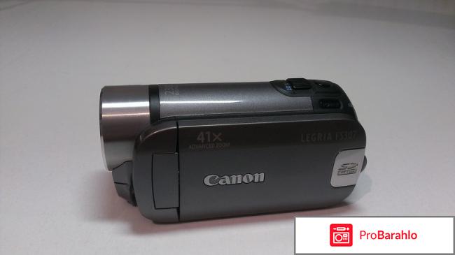 Canon legria fs307 отрицательные отзывы