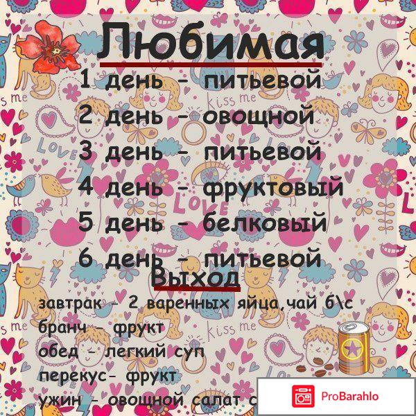 Диета любимая 14 дней отзывы 
