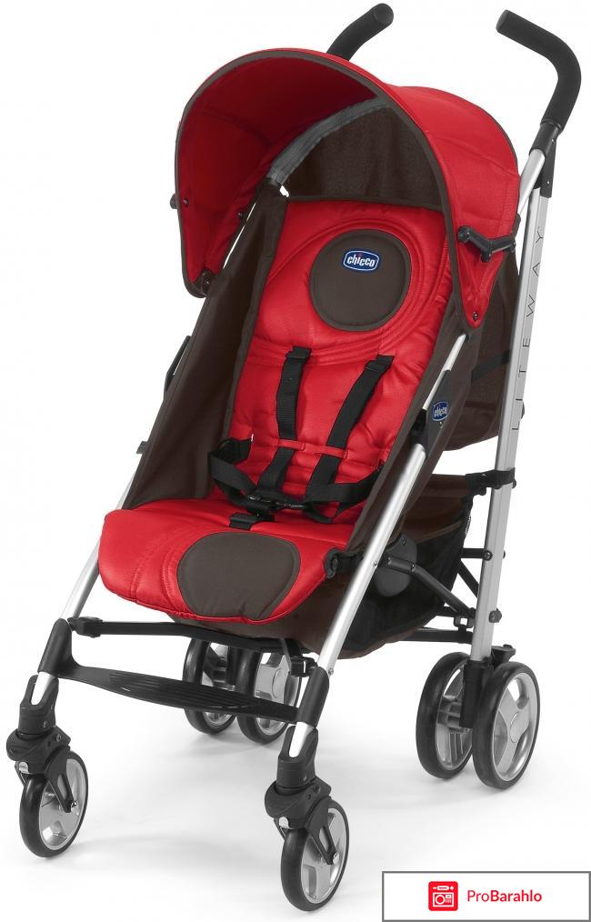 Детская коляска-трость Chicco Lite Way Top Stroller Red Passion 