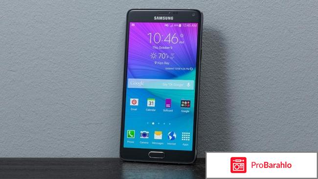 Samsung galaxy note 4 отзывы отрицательные отзывы