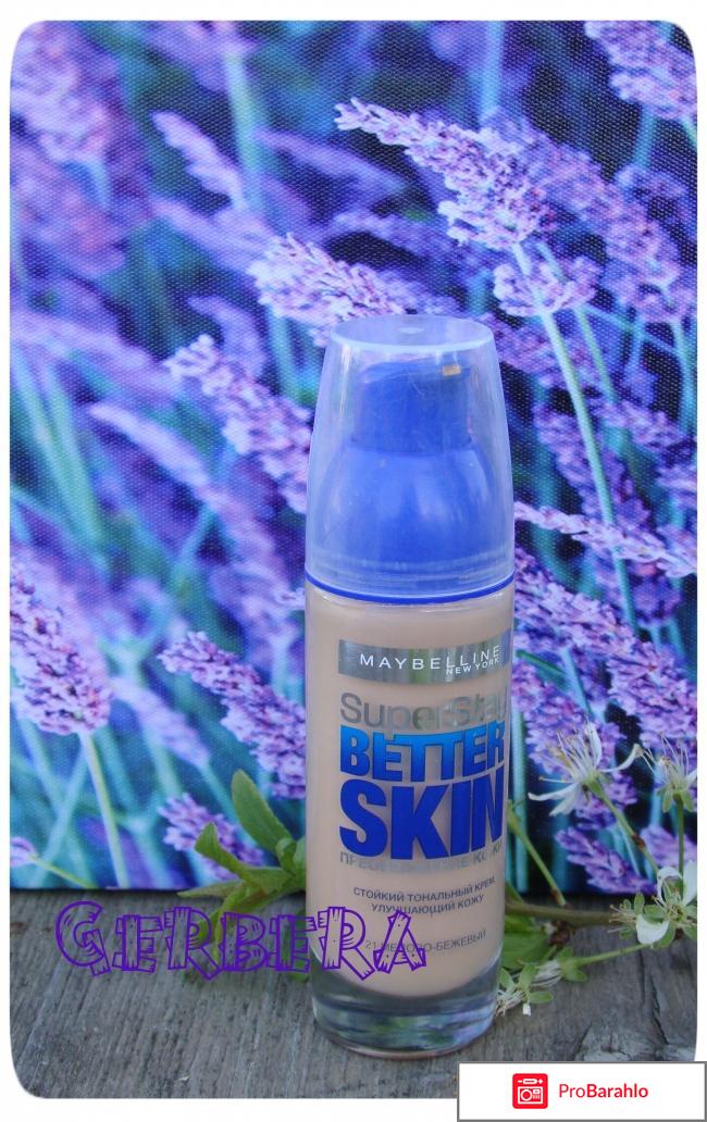 Тональный крем мейбелин беттер скин