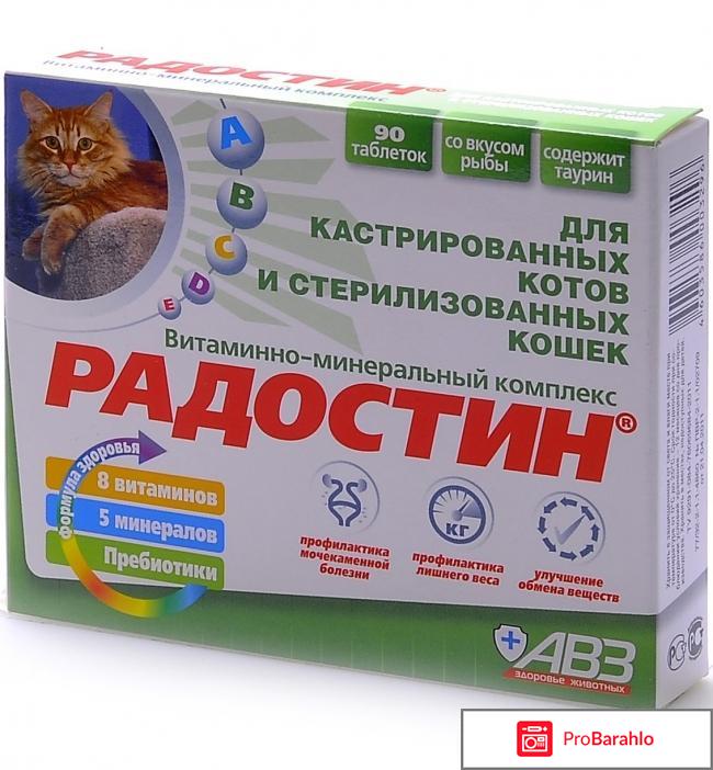 Витамины для котов 