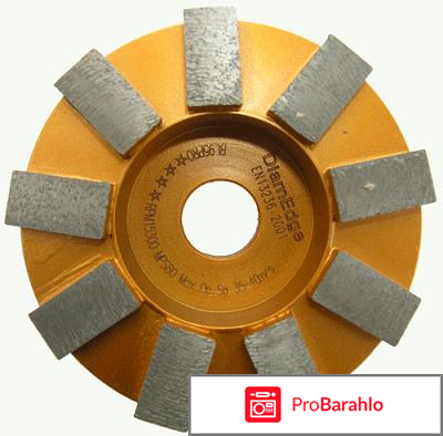 Сегменты для мозаично шлифовальных машин отрицательные отзывы