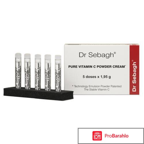 Антивозрастной уход Pure Vitamin C Powder Cream Dr Sebagh 