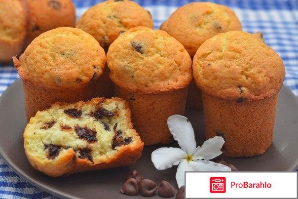 Маффины с шоколадной крошкой 