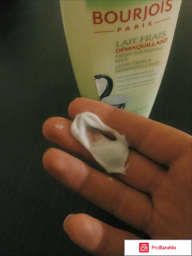 Молочко для снятия макияжа Bourjois отрицательные отзывы