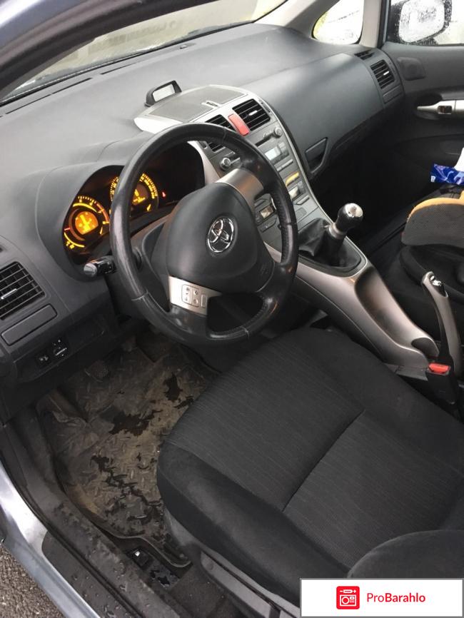 Отзывы toyota auris 