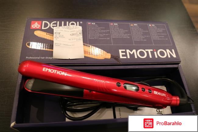 Щипцы Emotion DEWAL 03-401 Red 