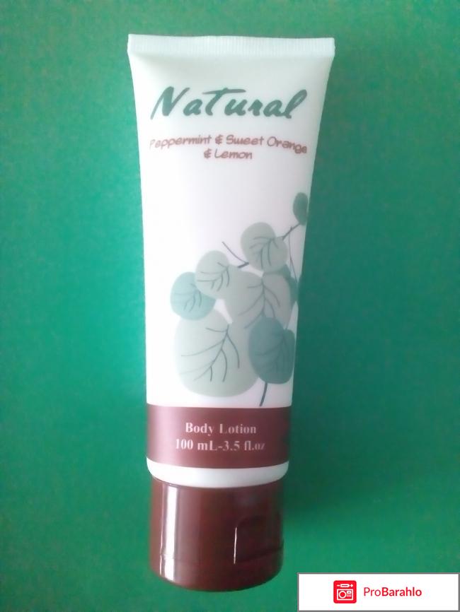 Лосьон для тела NaTural Peppermint & Sweet Orange & Lemon, 100 мл 