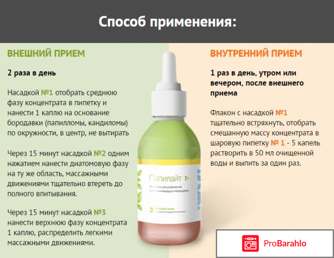 Отзывы о папилайт форум 