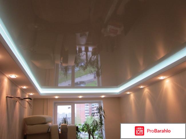 Комбинированный потолок: гипсокартон и натяжной обман