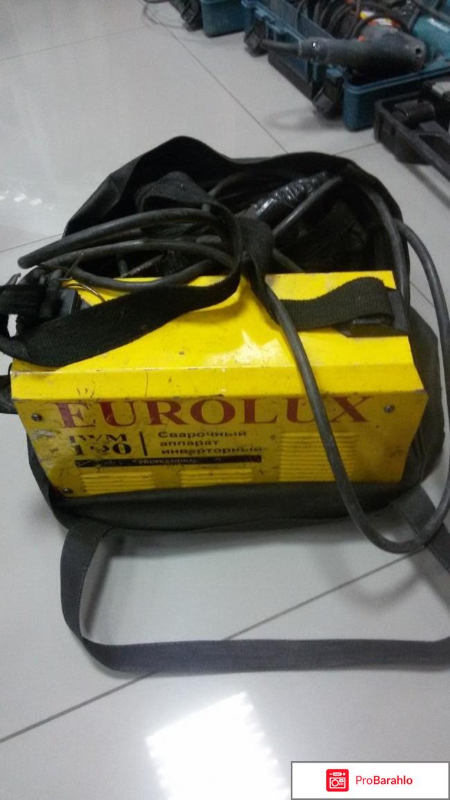 Сварочный аппарат EUROLUX IWM190 обман