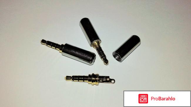 Штекер универсальный для ремонта наушников Sennheiser Jack 3,5 mm 3 pin 