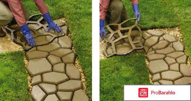 Форма для дорожек эдем