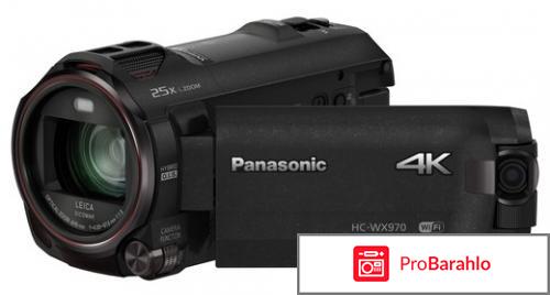 Panasonic HC-WX970, Black 4K видеокамера 
