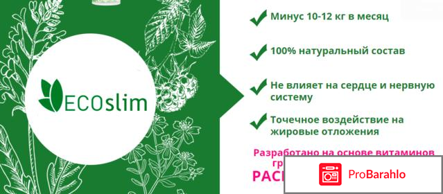 Эко слим цена и отзывы 