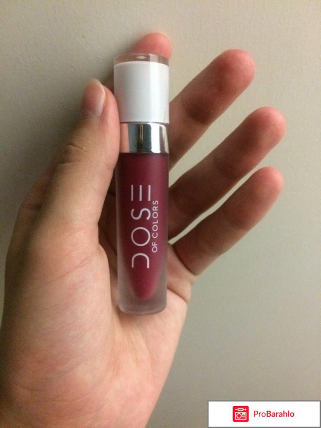 Жидка матовая помада Dose of colors