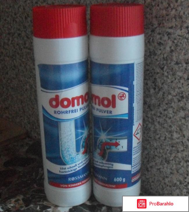 Порошок для устранения засоров Rossmann Domol 