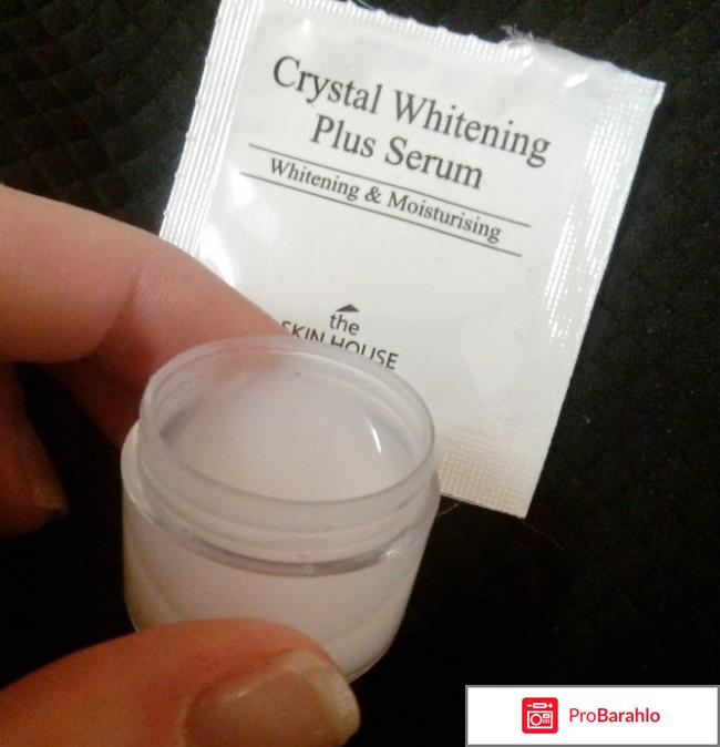 Сыворотка Crystal Whitening Plus Serum The Skin House обман