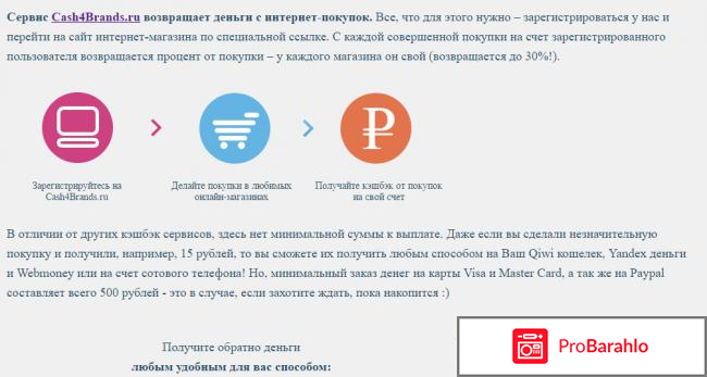 Кешбек реальные отзывы