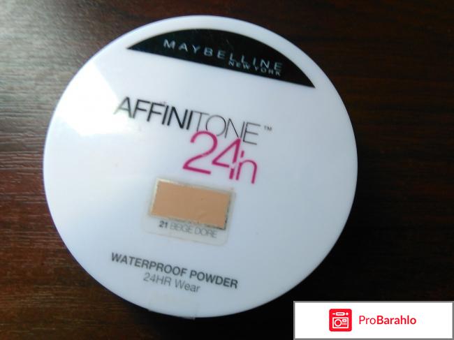 Maybelline affinitone пудра 