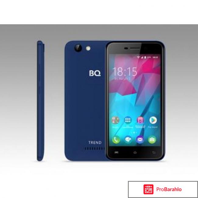 Смартфон BQ 5000L Trend отрицательные отзывы