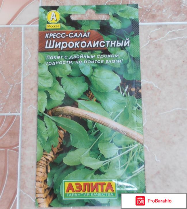 Семена кресс-салата Аэлита 