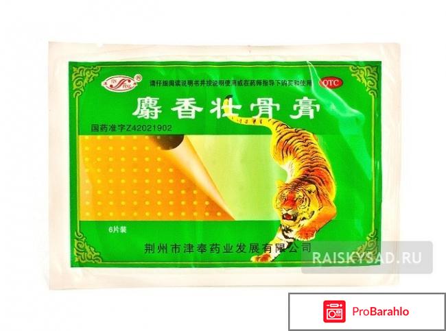 Пластырь для суставов 