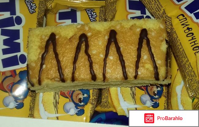 Бисквитное пирожное сливочное Konti Timi отрицательные отзывы