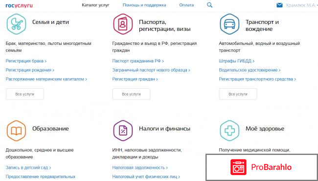 Госуслуги - gosuslugi.ru отрицательные отзывы