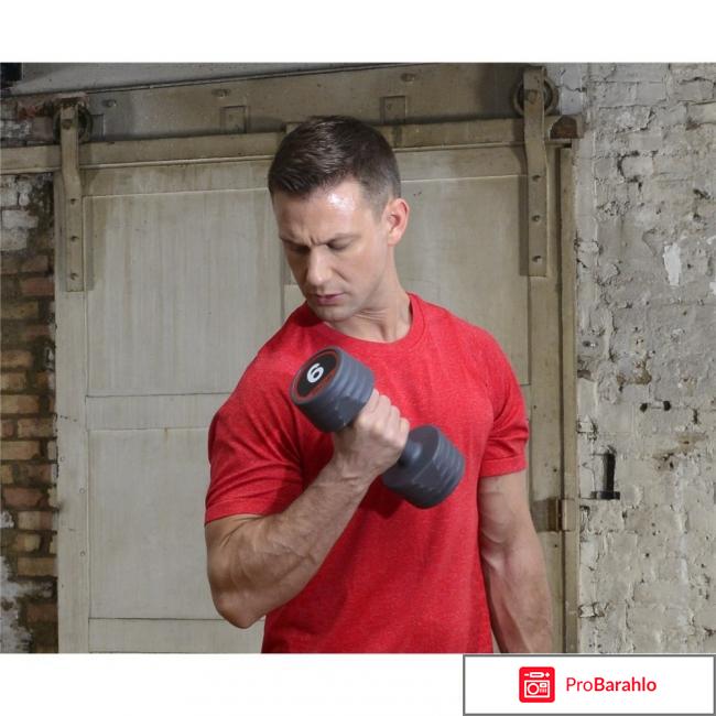 Гантели обрезиненные Reebok RSWT-10055, 2 х 5 кг 