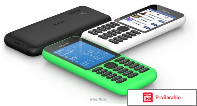 Nokia 215 отрицательные отзывы