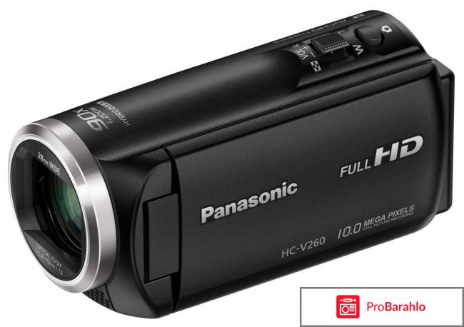 Panasonic HC-V260EE Видеокамера отрицательные отзывы