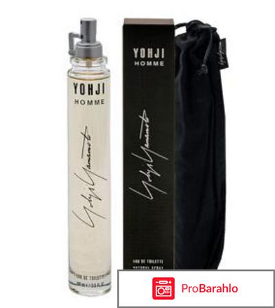 Туалетная вода Yohji Homme Yohji Yamamoto фото