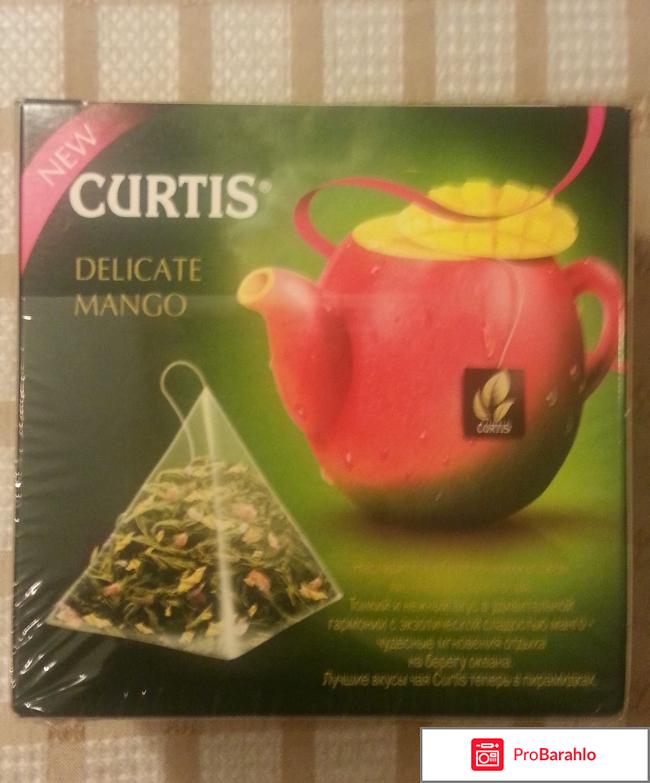 Зеленый чай CURTIS Delicate Mango 