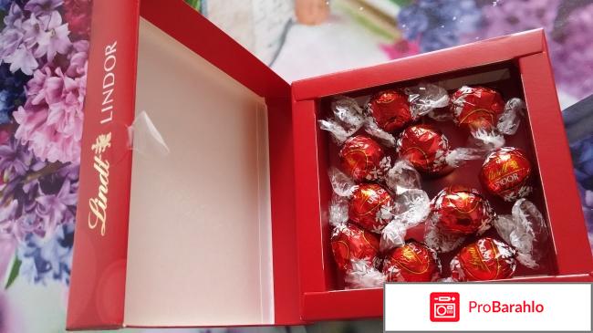 Lindt шоколадные конфеты обман