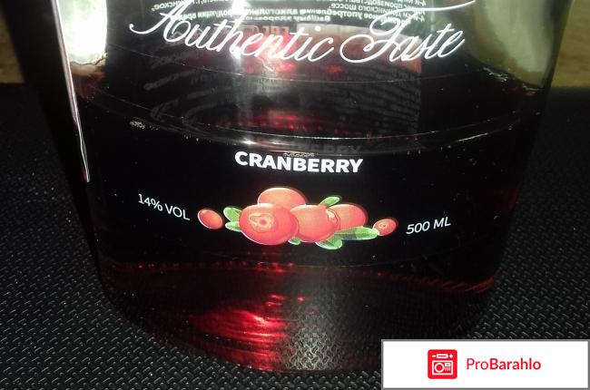 Напиток винный особый сладкий Finberry Cranberry обман