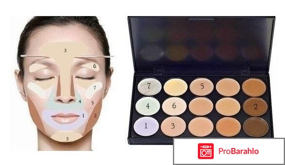 Корректоры палетка 15 обман