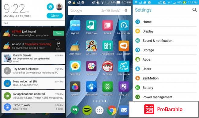 Asus zenfone go ze500kg 8gb обман