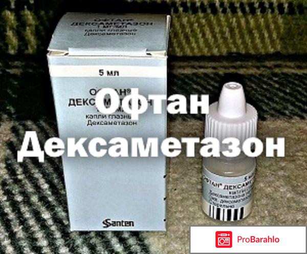 Офтан дексаметазон глазные капли инструкция цена отзывы обман