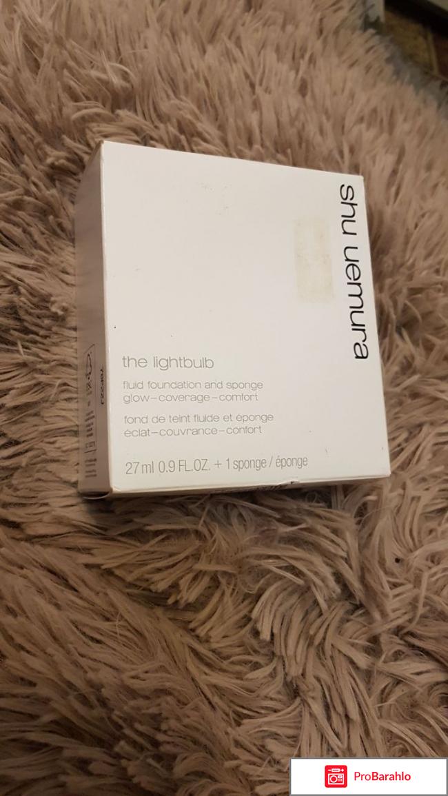 Жидкая тональная основа со спонжем the lightbulb foundation/sponge set 